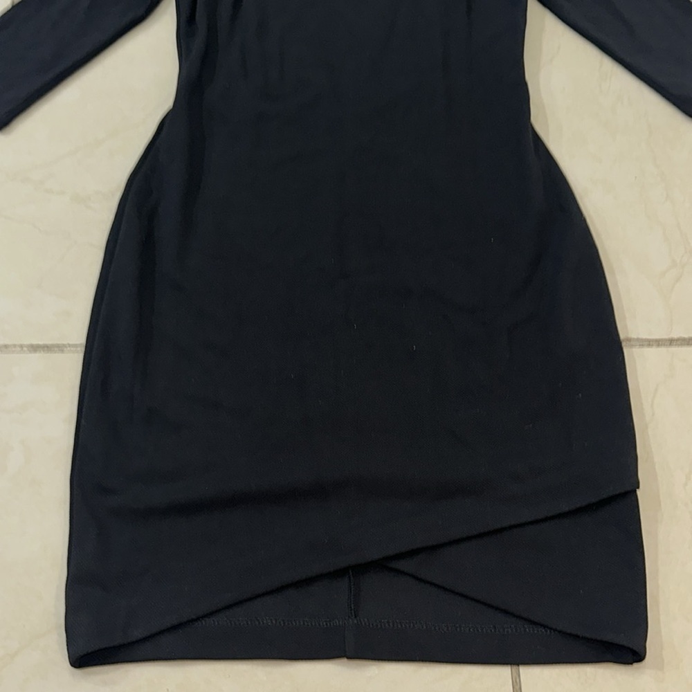 Express black midi‎ dress Sz. M - Picture 5 of 11